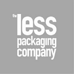 THE LESS PACKAGING COMPANY logo