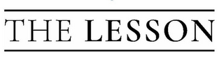 THE LESSON logo