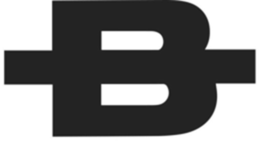 THE LETTER B WITH A HORIZONTAL BAR GOING THROUGH IT. logo
