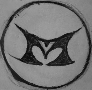 THE LETTER "M" AND THE LETTER "V" logo