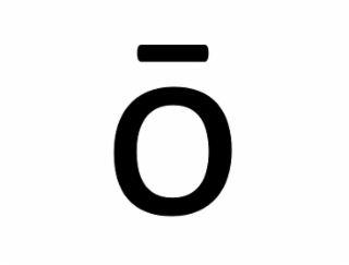 THE LETTER O logo