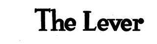 THE LEVER logo