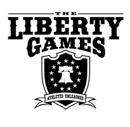 THE LIBERTY GAMES ATHLETES UNLEASHED logo