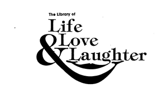 THE LIBRARY OF LIFE LOVE & LAUGHTER logo