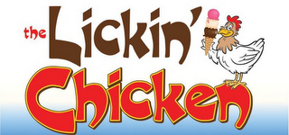 THE LICKIN' CHICKEN logo