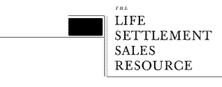 THE LIFE SETTLEMENT SALES RESOURCE logo