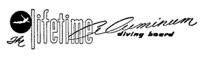 THE LIFETIME ALUMINUM DIVING BOARD logo