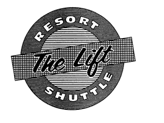 THE LIFT RESORT SHUTTLE logo
