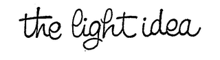 THE LIGHT IDEA logo