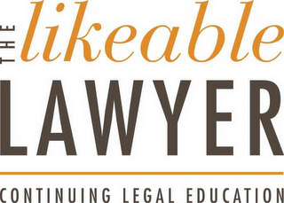 THE LIKEABLE LAWYER CONTINUING LEGAL EDUCATION logo