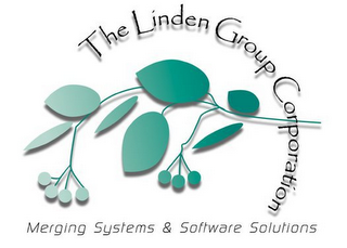 THE LINDEN GROUP CORPORATION MERGING SYSTEMS & SOFTWARE SOLUTIONS logo