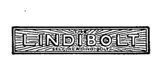 THE LINDIBOLT SELF-HEADING BOLT. logo