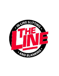 THE LINE IN-LINE SLITTING AND BLANKING logo