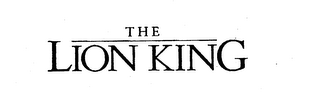 THE LION KING logo