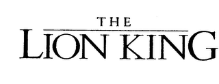 THE LION KING logo