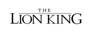 THE LION KING logo