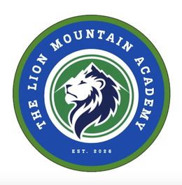 THE LION MOUNTAIN ACADEMY EST. 2026 logo