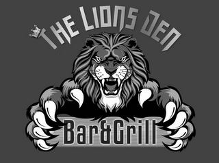 THE LIONS DEN BAR & GRILL logo