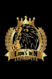 THE LION'S DEN BOXING GYM logo
