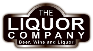 THE LIQUOR COMPANY BEER, WINE AND LIQUOR logo