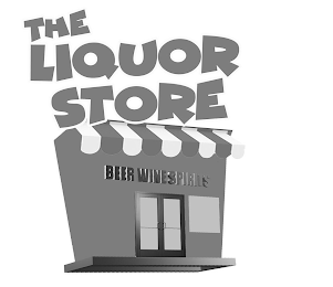 THE LIQUOR STORE BEER WINE SPIRITS logo