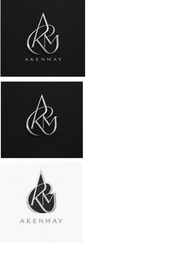 THE LITERAL ELEMENT OF AKENMAY SYMBOL IS THE LETTERS A, K, AND M (AKM) COMBINED INTO A SINGLE GEOMETRIC STRUCTURE.  THE LOGO IS A GEOMETRIC MONOGRAM BUILT FROM THE LETTERS A, K, AND M, ARRANGED SO THEY INTERLOCK INTO A SINGLE UNIFIED SYMBOL. AKENMAY: THE LITERAL ELEMENT OF THE SYMBOL IS THE LETTERS A, K, AND M COMBINED INTO A SINGLE GEOMETRIC STRUCTURE. THE SYMBOL IS INTERWOVEN LETTERS OF A, K, AND M MERGED INTO ONE SHAPE. THIS INTERLOCKING APPROACH SIGNALS UNITY, SOPHISTICATION, AND STRONG BRAND IDENTITY. THE LINES ARE STRAIGHT, SHARP, AND SYMMETRICAL, GIVING THE LOGO A CLEAN, ENGINEERED FEEL RATHER THAN A HANDWRITTEN OR ORGANIC ONE. THE MONOGRAM IS THICK AND ANGULAR, MAKING IT INSTANTLY RECOGNIZABLE EVEN AT SMALL SIZES. THE GOLD METALLIC FINISH TEXTURE COMMUNICATES LUXURY, EXCLUSIVITY, AND HIGH VALUE. IT'S CLASSIC CHOICE FOR PREMIUM BRANDING. THE DARK BROWN EXPRESSO, ALMOST CHOCOLATE-TONED BACKGROUND ENHANCES THE GOLD, CREATING CONTRAST AND WARMTH. IT'S ALSO ADDING A SENSE OF RICHNESS AND DEPTH. logo
