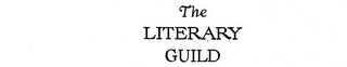 THE LITERARY GUILD logo