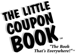 THE LITTLE COUPON BOOK "THE BOOK THAT'S EVERYWHERE!" logo