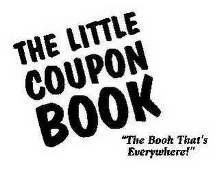 THE LITTLE COUPON BOOK "THE BOOK'S THAT'S EVERYWHERE!" logo