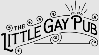 THE LITTLE GAY PUB, EST. 2022 logo