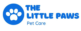 THE LITTLE PAWS PET CARE logo