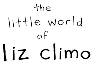 THE LITTLE WORLD OF LIZ CLIMO logo