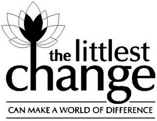 THE LITTLEST CHANGE CAN MAKE A WORLD OF DIFFERENCE logo