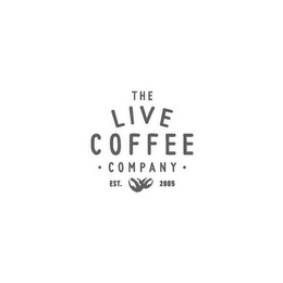 THE LIVE COFFEE · COMPANY · EST. 2005 logo