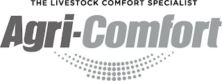 THE LIVESTOCK COMFORT SPECIALIST AGRI-COMFORT logo