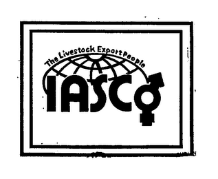 THE LIVESTOCK EXPORT PEOPLE IASCO logo