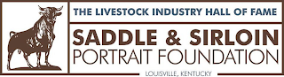 THE LIVESTOCK INDUSTRY HALL OF FAME SADDLE & SIRLOIN PORTRAIT FOUNDATION LOUISVILLE, KENTUCKY logo