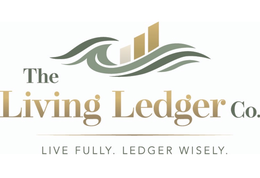 THE LIVING LEDGER CO.  LIVE FULLY. LEDGER WISELY.