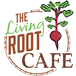 THE LIVING ROOT CAFE logo