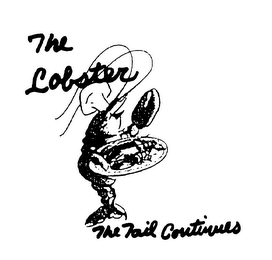 THE LOBSTER THE TAIL CONTINUES logo