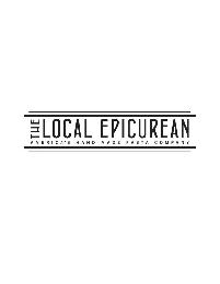 THE LOCAL EPICUREAN AMERICA'S HAND MADE PASTA COMPANY logo