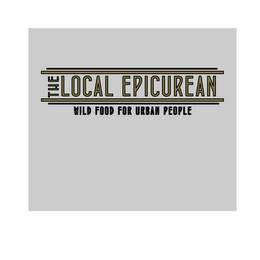 THE LOCAL EPICUREAN WILD FOOD FOR URBAN PEOPLE logo