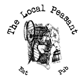 THE LOCAL PEASANT EAT PUB LP EST. 2010 logo
