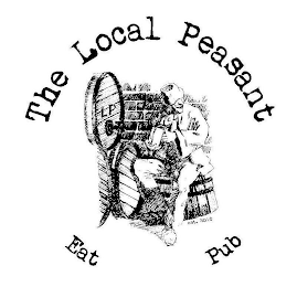 THE LOCAL PEASANT EAT PUB LP EST. 2010 logo