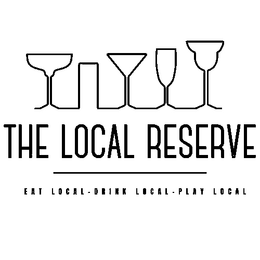 THE LOCAL RESERVE EAT LOCAL DRINK LOCAL PLAY LOCAL logo
