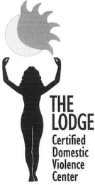 THE LODGE CERTIFIED DOMESTIC VIOLENCE CENTER logo