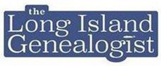 THE LONG ISLAND GENEALOGIST logo