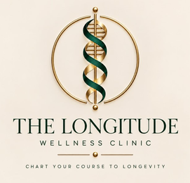 THE LONGITUDE WELLNESS CLINIC CHART YOUR COURSE TO LONGEVITY logo