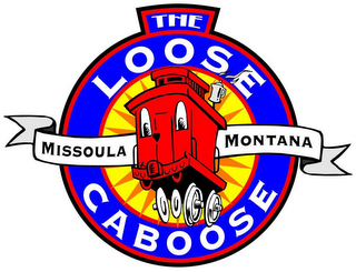 THE LOOSE CABOOSE MISSOULA MONTANA logo