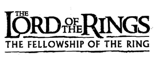 THE LORD OF THE RINGS THE FELLOWSHIP OFTHE RING logo